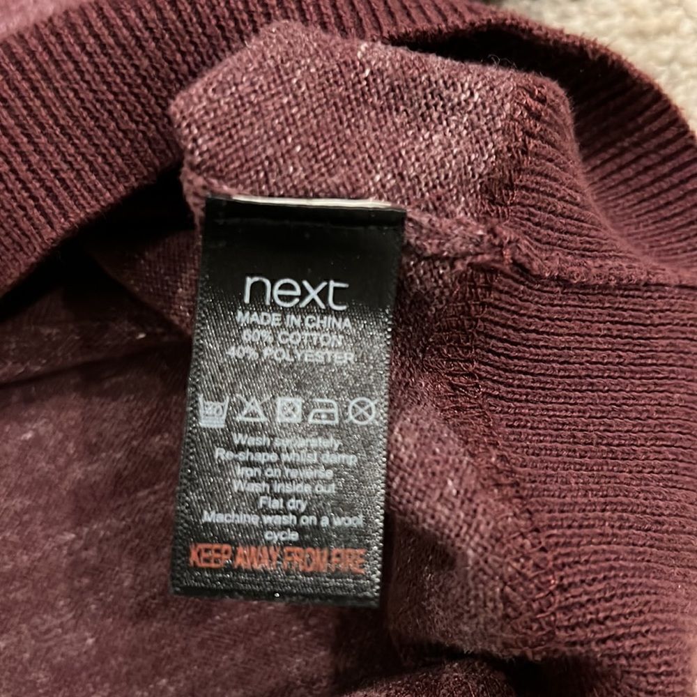 Next sweater men’s like new size L. - Picture 5 of 5
